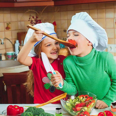 17-teiliges Montessori Küchenutensilien Set für Kinder ab 3 Jahren – Sicheres Kochzubehör 5
