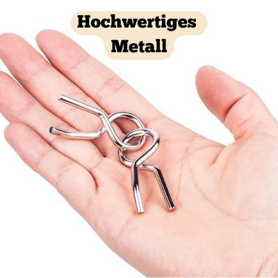 Metallpuzzle für Kinder – Montessori Denksport Spielzeug