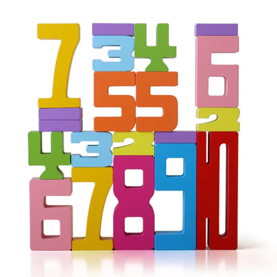 Holz Lernspielzeug Ab 3 Jahren – Kreative Puzzles und Stapelspielzeug für Kinder zur Förderung der Motorik und Kognitiven Fähigkeiten 0