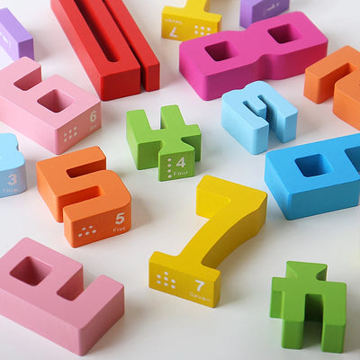 Holz Lernspielzeug Ab 3 Jahren – Kreative Puzzles und Stapelspielzeug für Kinder zur Förderung der Motorik und Kognitiven Fähigkeiten 3