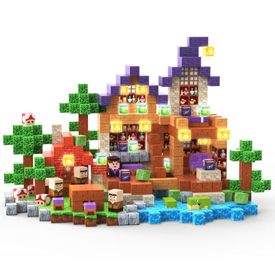 Montessori Magnetische Bausteine Set mit 120 Teilen – Kreatives Spielzeug für Kinder ab 3 Jahren, Schadstofffrei und Sicher 0