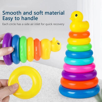Montessori Rolling Ball Tower – Lernspielzeug für 1 bis 3 Jahre, Fördert Motorik und Hand-Augen-Koordination, Bunt und Sicher 2