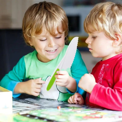 Sicheres Kinder Küchen Set mit Ergonomischen Kochwerkzeugen – Ungiftige Materialien für kleine Gourmetköche ab 3 Jahren 3