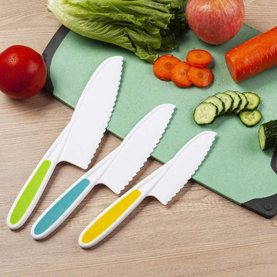 Sicheres Kinder Küchen Set mit Ergonomischen Kochwerkzeugen – Ungiftige Materialien für kleine Gourmetköche ab 3 Jahren 4